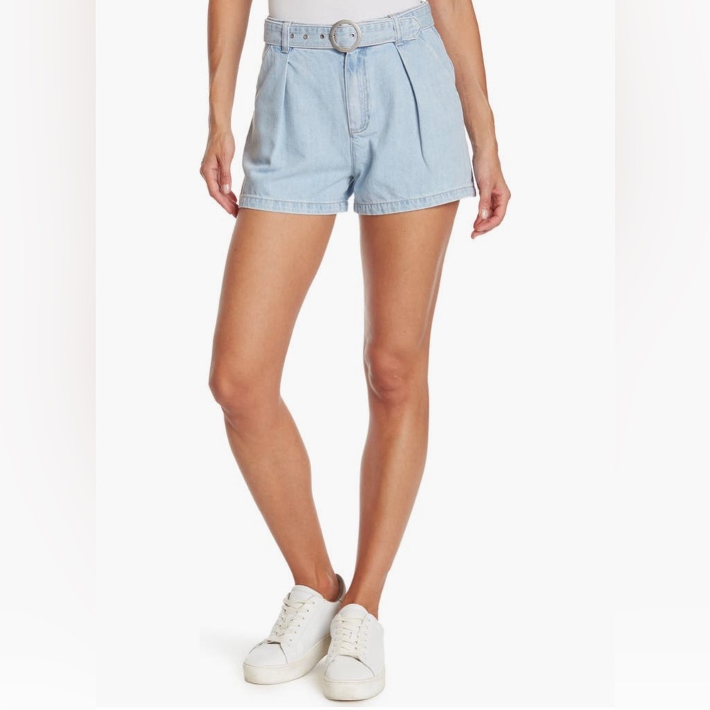 PAIGE Ruthie Pleated Short in Perris NWT